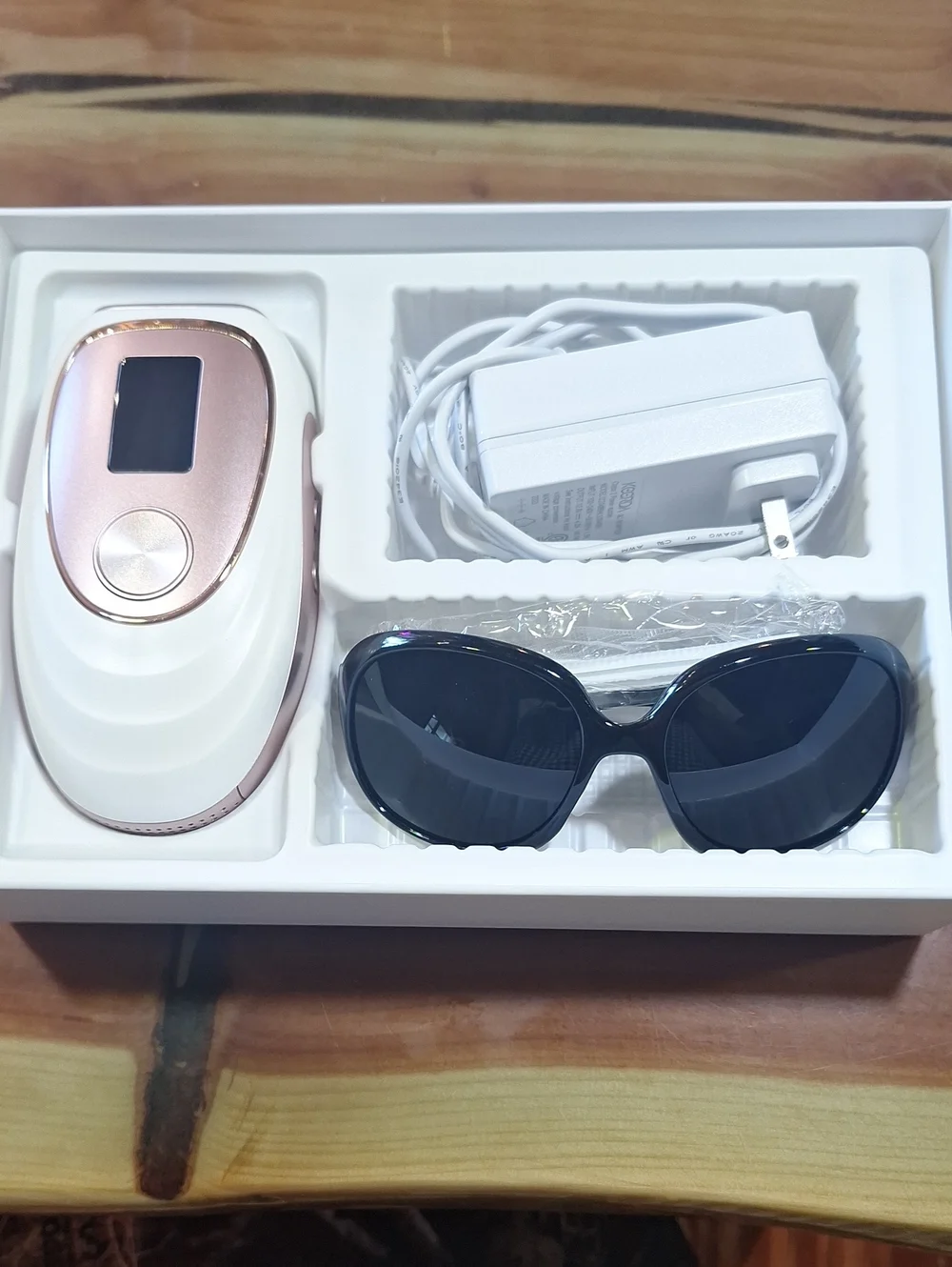 IPL hair removal brand pictured